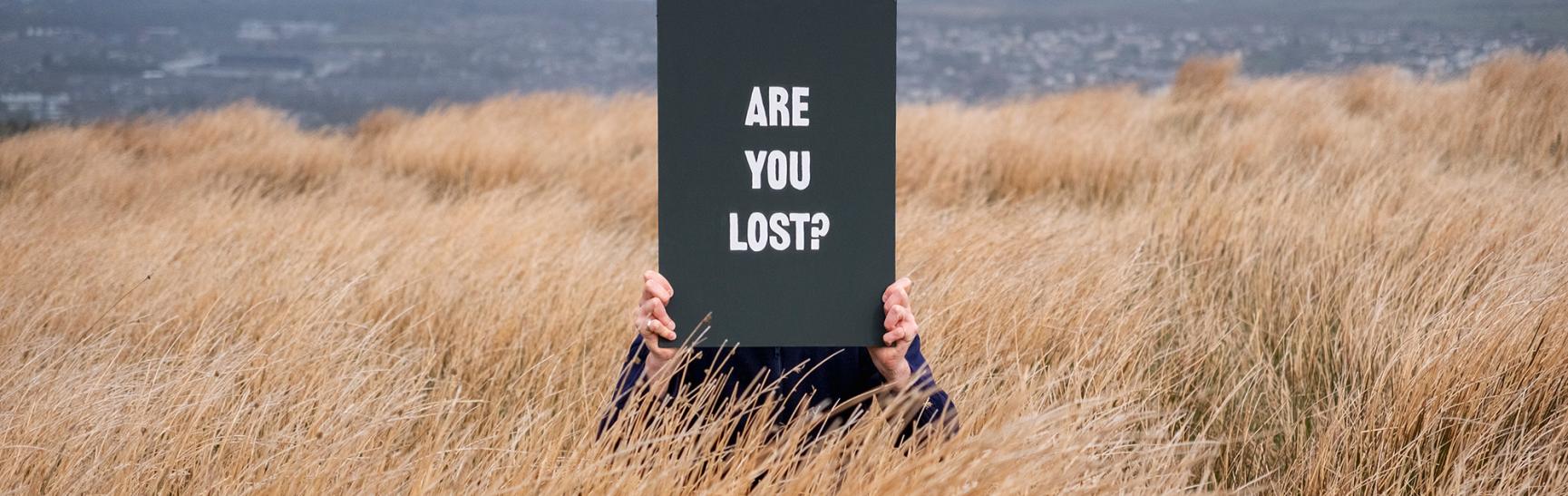 Are You Lost Rob Crouching In Grass Credit Jack Bolton Web