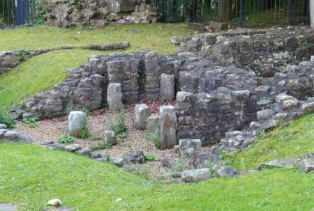 Roman Bath House at Vicarage Field, Lancaster by Mat Fascione