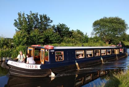 Kingfisher Canal Cruises on the River Lune