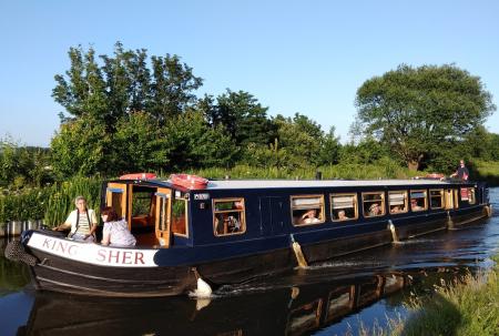 Kingfisher Canal Cruises on the River Lune