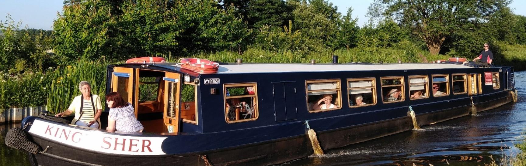 Kingfisher Canal Cruises on the River Lune