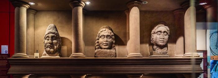 Roman artefacts at Lancaster City Museum