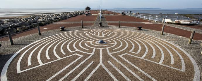 Morecambe Promenade and Stone Jetty