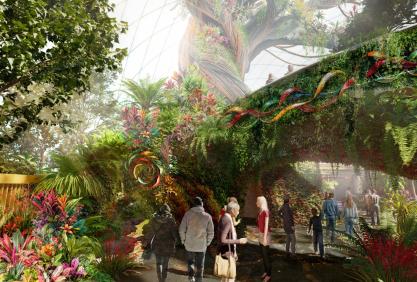 Concept Art Of The Realm Of The Sun Eden Project Morecambe