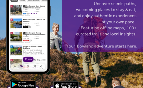 Discover Bowland App A5 Poster