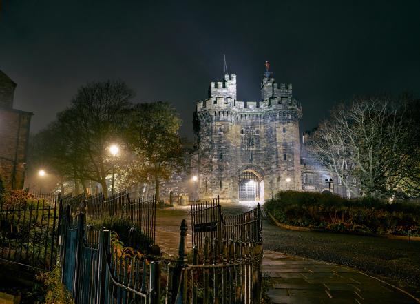 Evening Fog At Lancaster Castle By Liam Grant