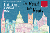 Litfest 2025 World Into Words Web Banner Image