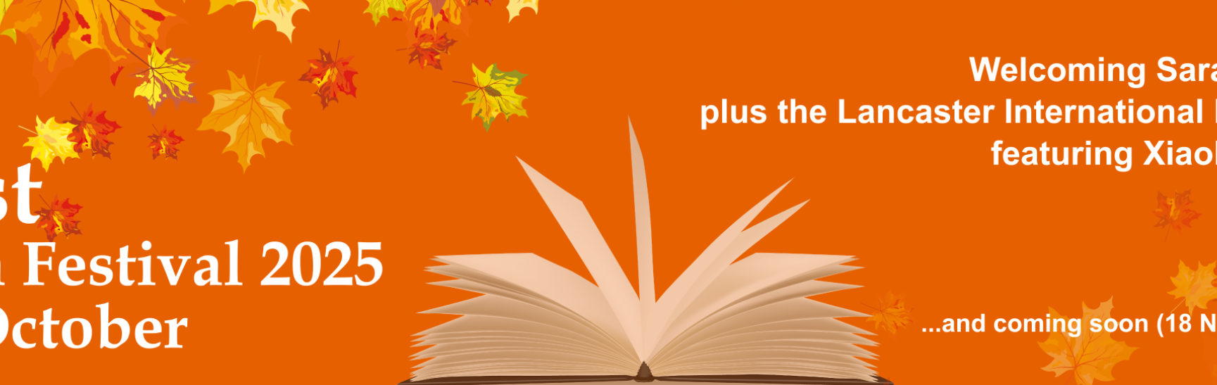 Litfest Autumn 2025 Banner 6m By 1 3m Double Sided Final