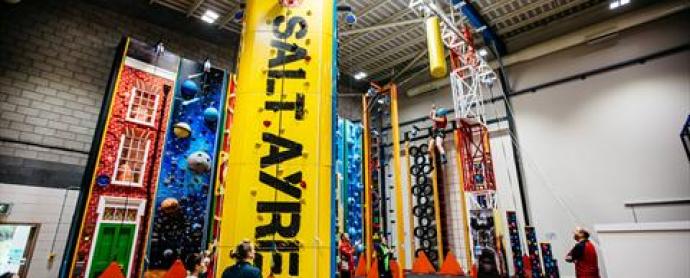 X-Height Climbing at Salt Ayre Leisure Centre, Lancaster