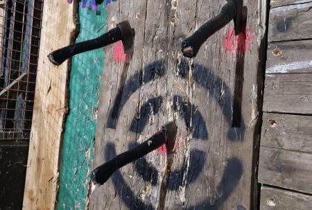 Try something different at Black Axe Throwing Co!