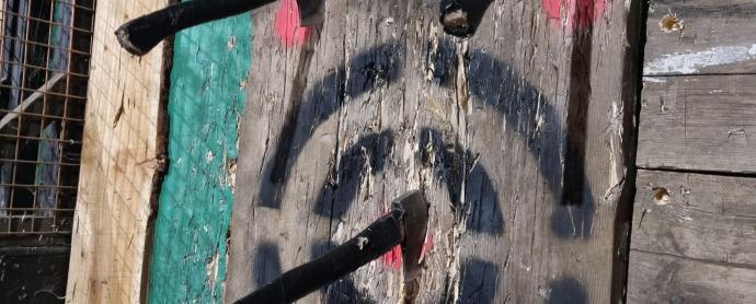 Try something different at Black Axe Throwing Co!