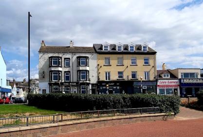 Pier Hotel Morecambe Front Distance