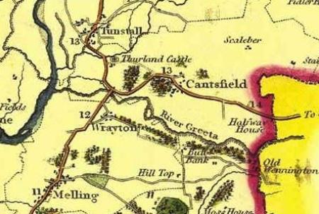 Placenames Talk Cantsfield Map 2 1