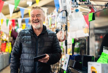 Morecambe's vibrant Festival Market