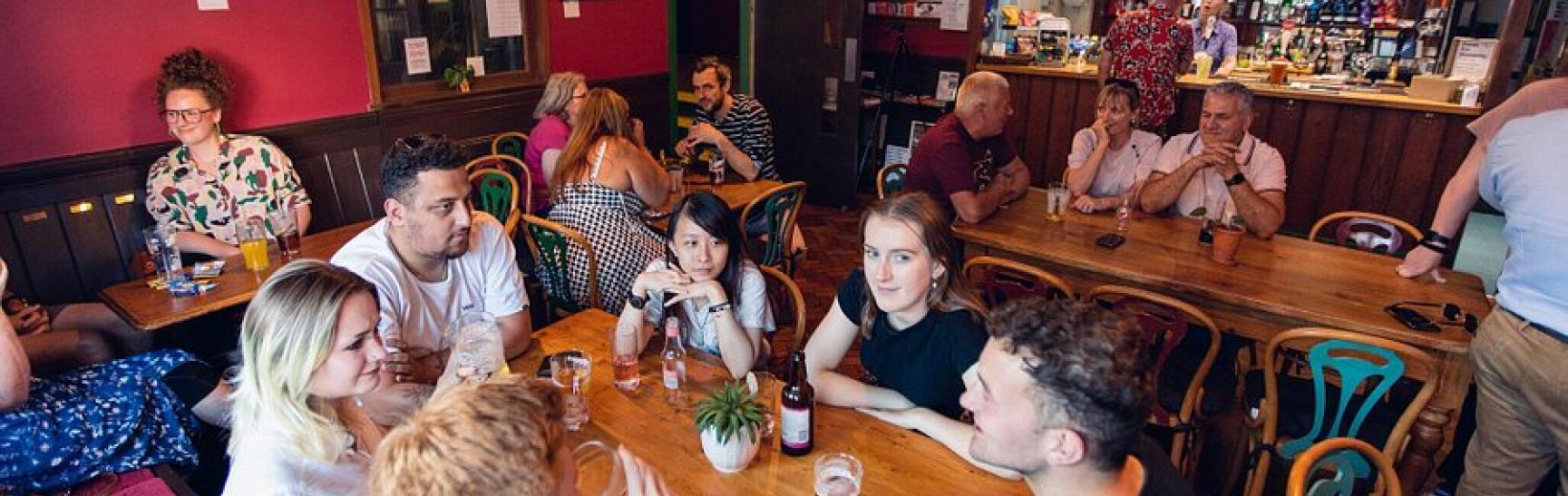 The Awardwinning Cafe Bar At The Gregson Is A Popular Place To Make And Meet Friends