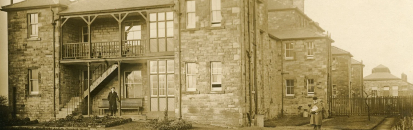 photo of a large stone building