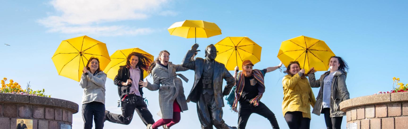 Young Co Creators Mark Eric Morecambe S 100th Before Joining The Eden Project Bring Me Sunshine Garden At Rhs Chelsea Large 1778673954