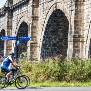 Cycling and the Lune Aqueduct Credit - Diana Jarvis (JPG)
