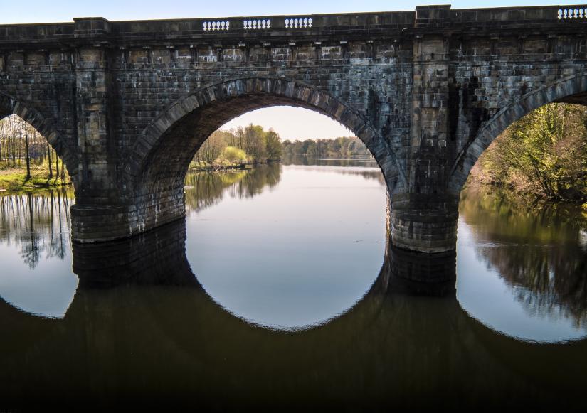 Visit England River Lune Lune Aqueduct Canal Boat Small