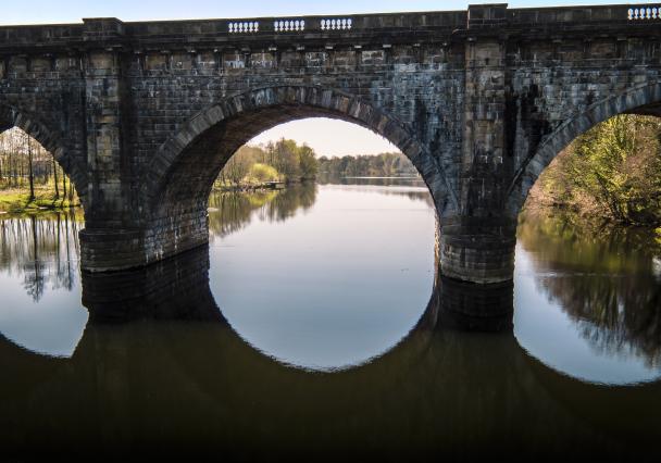 Visit England River Lune Lune Aqueduct Canal Boat Small