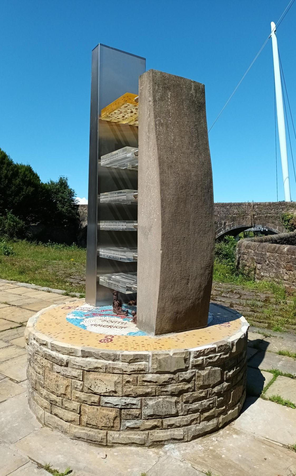 Captured African Slave Memorial Restored
