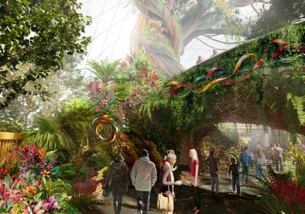 Concept Art Of The Realm Of The Sun Eden Project Morecambe