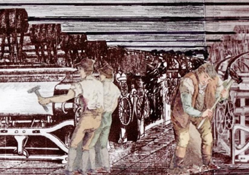 Lancashire Riots Talk Breaking The Looms High Mill Gargrave Cropped 