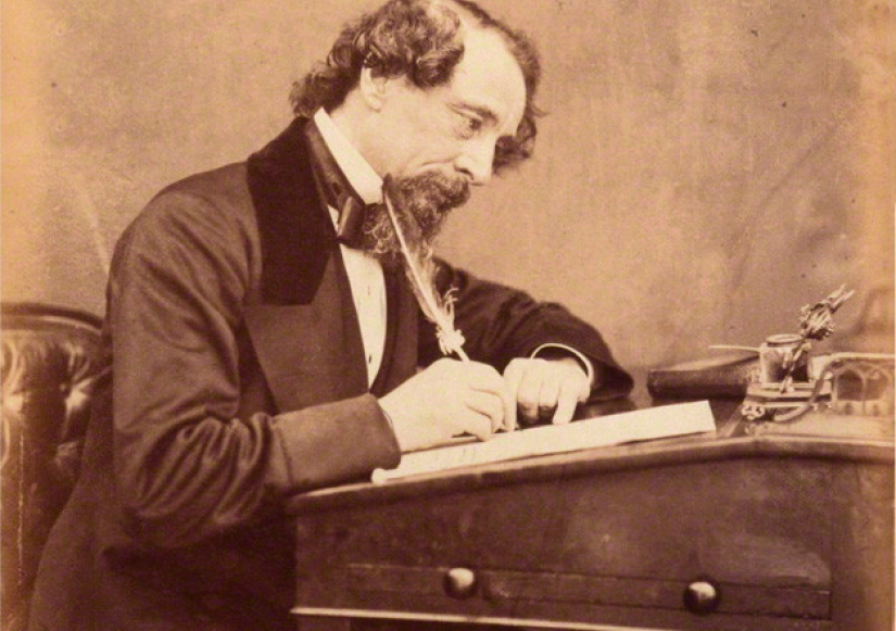 Ll Dickens By Watkins 1858