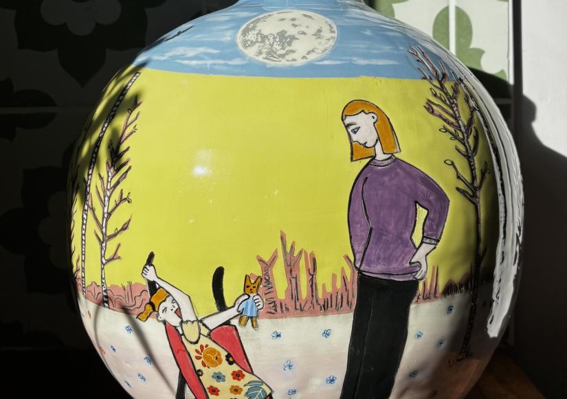 Tantrum By Emily Conroy Is Among The Ceramics On Display At The Art Fair This December