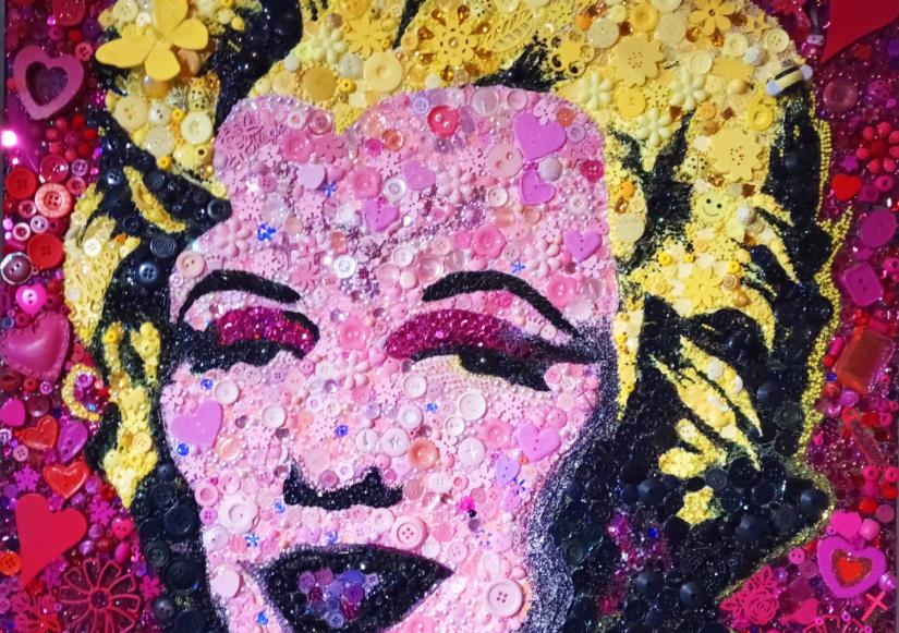 What Would Warhol Say By Wendy Moore Is Among The Work On Display And For Sale At The Art Fair