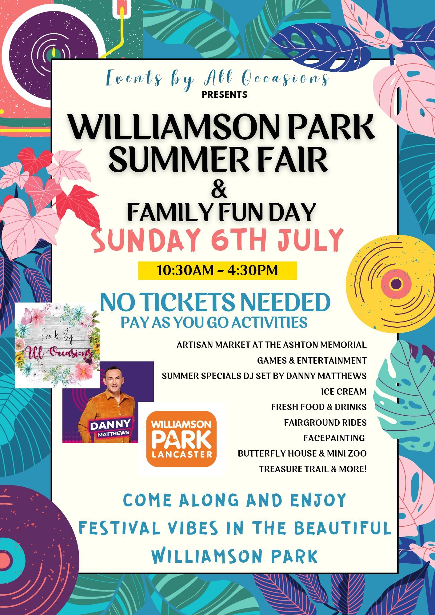 Williamson Park Fun Day